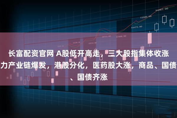 长富配资官网 A股低开高走，三大股指集体收涨，算力产业链爆发，港股分化，医药股大涨，商品、国债齐涨